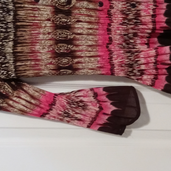 LAST CHANCE Long sleeve crinkled top - Picture 4 of 5